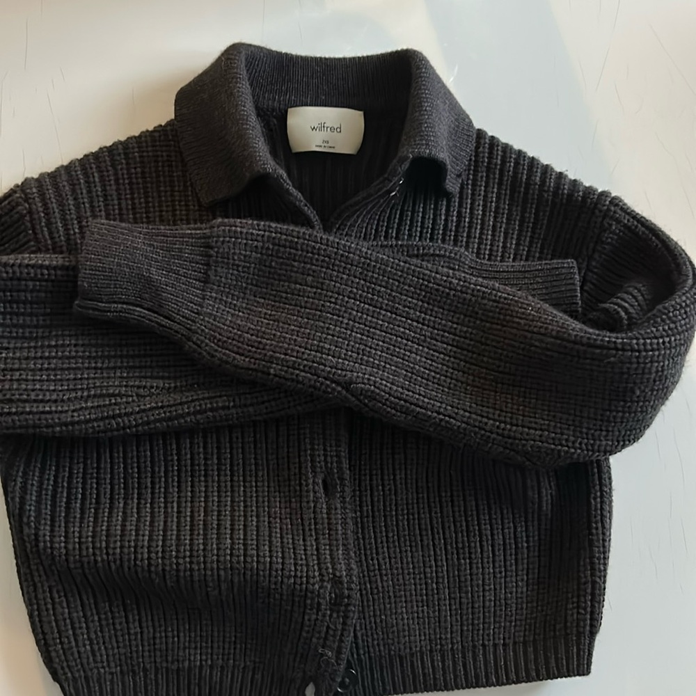 Wilfred crop cardigan
